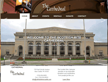 Tablet Screenshot of cathedralnewcastle.com